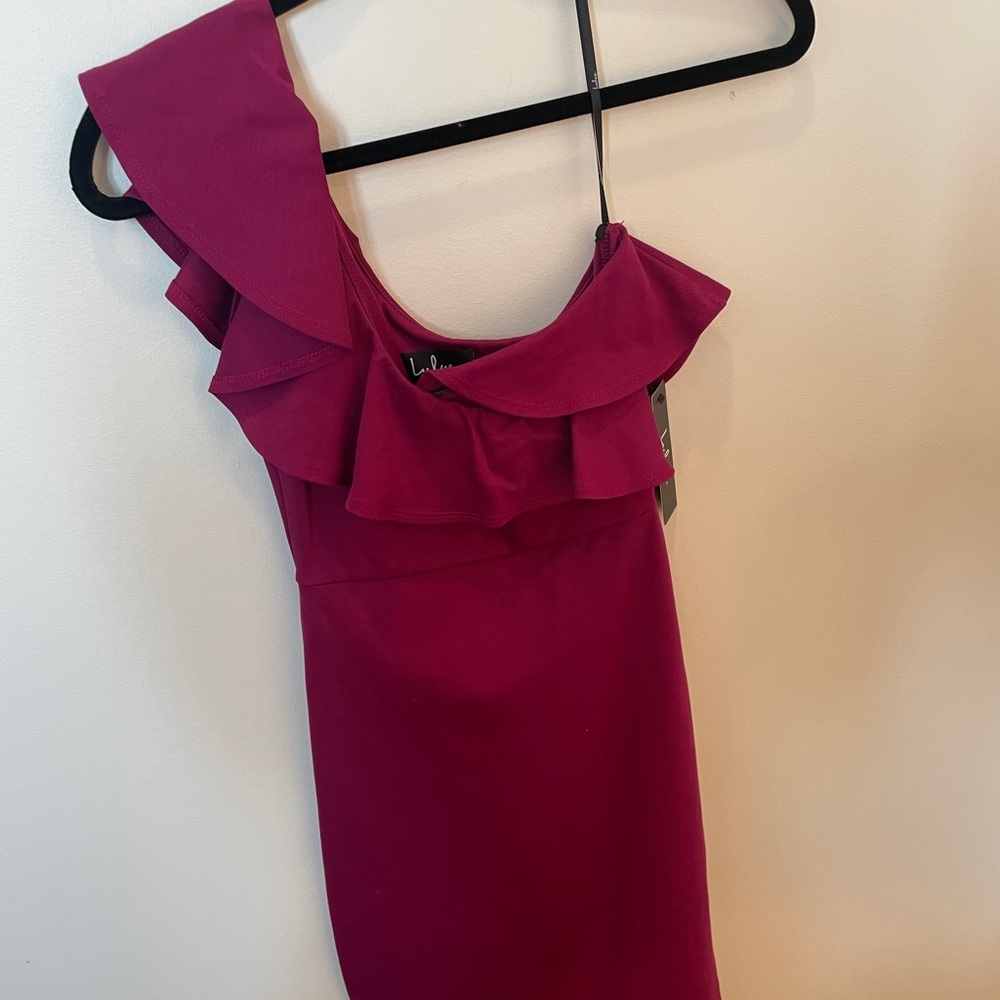 Lulus one shoulder dress